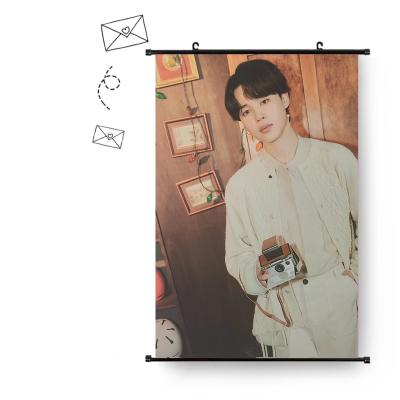 China Wholesale KPOP KPOP Idol Bangtan Boys 2021 Holiday Small Photo Hanging Picture Collection Wishes Tapestry Fabric Poster for sale