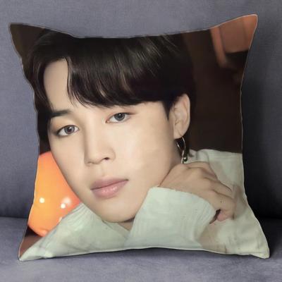 China Wholesale PORTABLE KPOP Idol Bangtan Boys 2021 Holiday Collection Wishes Pillow Case Cushion Cover Small for sale