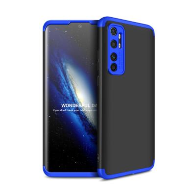 China 3 in 1 Hard PC Case GKK Brand Shockproof 3 in 1 Hard PC Mobile Phone Cover Device Back Cover Coque Case For Xiaomi For MI Note 10 Lite for sale