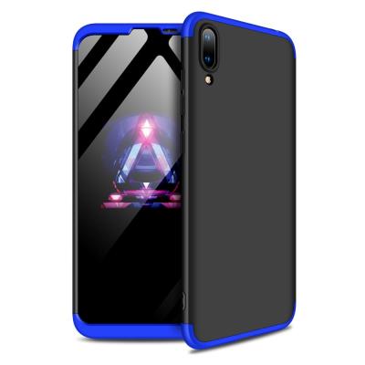 China 360 Degree 3 in 1 Case Wholesale GKK Shockproof 360 Degree Full Coverage 3 in 1 Hard PC Cell Phone Case for Huawei Y7 Pro 2019 Back Cover for sale