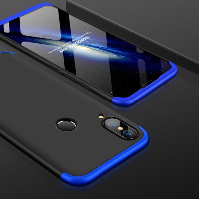 China 360 Degree 3 in 1 Case GKK Full Coverage 360 ​​Degree 3 in 1 PC Hard Matte Mobile Phone Plastic Back Cover For Huawei Y7 2019 For Y7 2019 Prime Case for sale