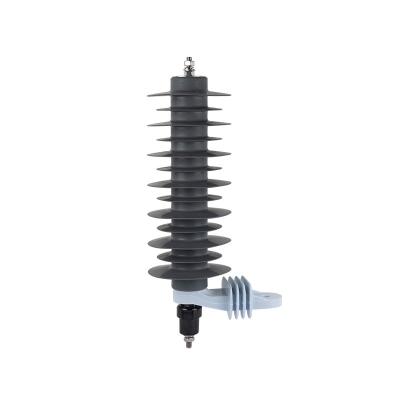 China Wholesale YH5W-30 Electric Power Distribution Transmission Transformer Electrical Equipment Metal Oxide Surge Arrester for sale