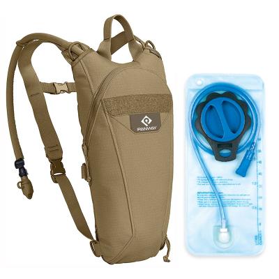 China Waterproof Tactical Hydration Backpack Water Climbing Running Lightweight Pack With 2L 3L Water Bladder for sale