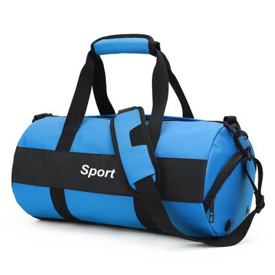 China Fashion Gym Bags for Sports Portable Waterproof Fleece Yoga Men's Luxury Fitness Travel Bag with Shoe Compartments for sale