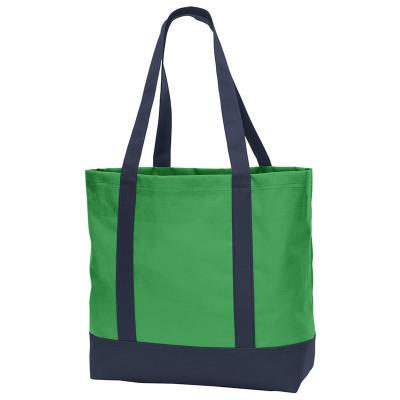 China Custom Handled Large Capacity Polyester Customer Tote Bag Durable Lightweight Logo Printed for sale