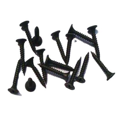 China Heavy Industry Metal 3.5x25 Fine Thread Black Phosphate Drywall Screw To Metal for sale