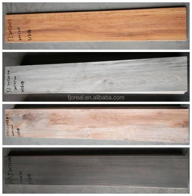 China Rustic Wood Porcelain Tiles Stock Tile Second Choice 200*1200mm for sale