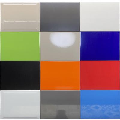 China 150x150mm and 200*200mm Ceramic Pure Color Glazed Metallic Tiles in White Wall Tile for sale