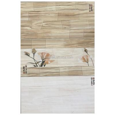 China New Design Glazed Metallic Inkjet Print Wall Tiles 300x450mm Tiles for sale