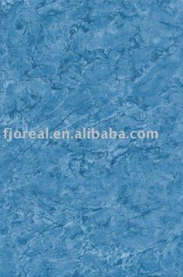 China Metallic Blue Ceramic Glazed Tiles 300x450mm Glazed Wall Tile for sale