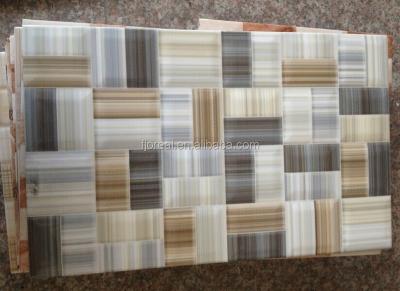 China Saudi Arabia metallic inkject glazed bathroom tiles cheap ceramic wall 250x400 tile for sale