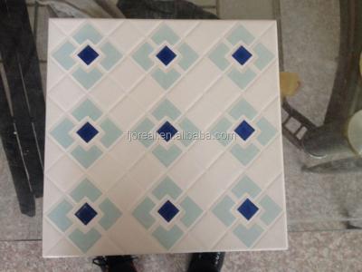 China Glazed or Matte Surface Pattern Concave-convex Ceramic Floor Tile from Fuzhou Glazed Factory for sale