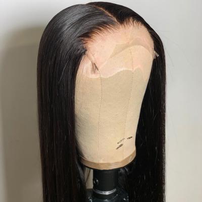 China Hd Virgin Straight Brazilian Hair Raw Yeswigs Transparent Full Lace Closure Wig Straight Lace Front Wig Human Hair For Color Women for sale