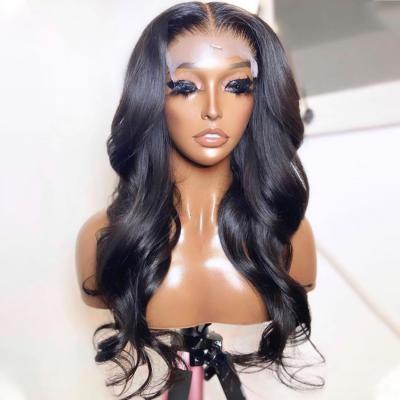 China Hd Lace Front Human Hair Wig Body Wave Body Wave Treasparent Glueless Lace Closure Wig Cheap Frontal Raw Peruvian Hair Full Virgin Hair for sale