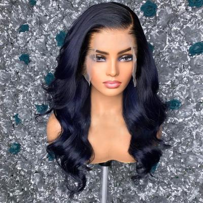 China Hd Wholesale Cheap Full Lace Frontal Wig For Black Women Full Body Wave Virgin Human Hair Brazilian Raw Transparent Lace Wig for sale