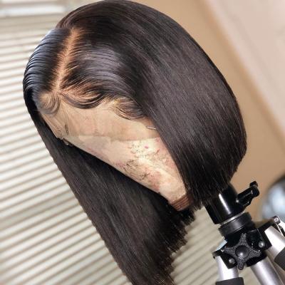 China Yeswigs Cheap Straight Bob Wig Full HD Virgin Human Hair Raw Bob Wig Full HD Virgin Human Hair Lace Front Wig For Black Women for sale