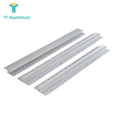 China Tile protection tile decoration carpet aluminum strip z section aluminum carpet strip of metal junction panel for sale