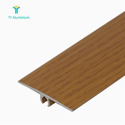 China Tile Protection Tile Decoration 900mm x 30mm x 3mm Floor Divider Aluminum Slat Door Bars Threshold Strip Transition Trim for sale