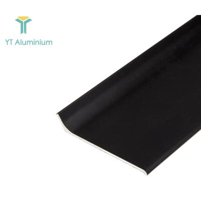 China Modern Low Board Aluminum House Skirting Skirting Board Wall Base Flexible Different Types for sale