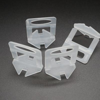 China Modern Customized Construction Leveler System Ceramic Tile Spacer Plastic Leveling Clips for sale