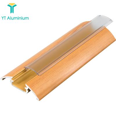 China Decorations China Supplier 2m Floor Flat Mount LED Aluminum Profile For LED Channel For 12mm Strip for sale