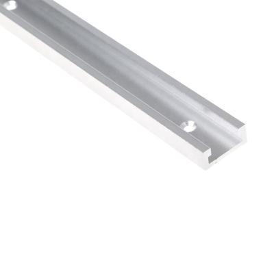 China Router Table Saw Aluminum Jig Fixture Slot 300mm 11.8inch Extruded Aluminum T Track Woodworking For Roller Conveyor for sale