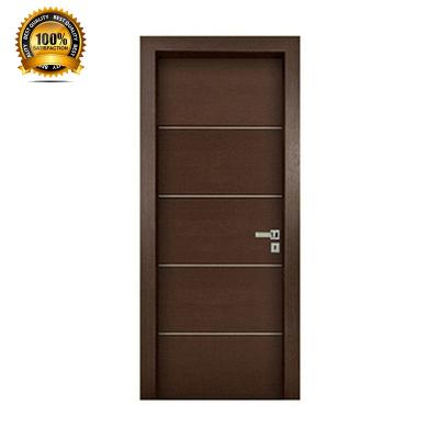 China Newly Manufacture Rustic Design Wooden Doors Interior Flush Doors For Apartment for sale