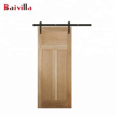 China Europe Modern Design Pocket Swing Barn Door Sliding With Hardware Sliding Kit for sale