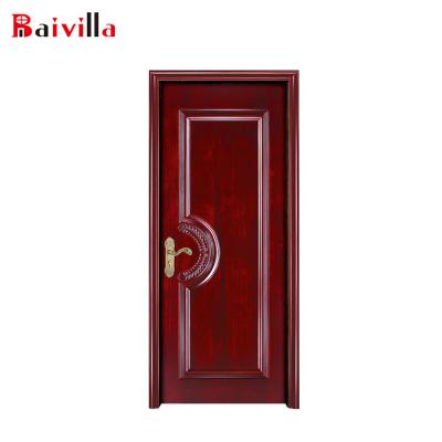 China Front Entry Sound Wood Design Single Proof Wooden Door Made In China Alibaba for sale