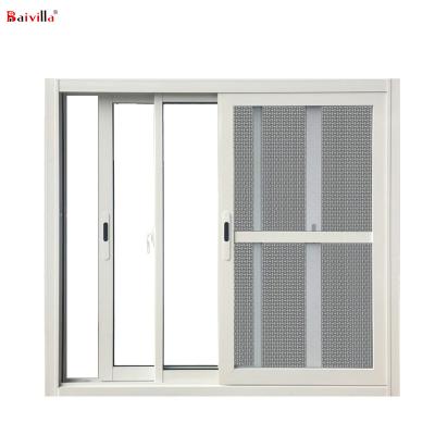 China Sliding Cheap Price Sliding Windows Philippines Single Aluminum Glass Construction Engineering Wholesale for sale