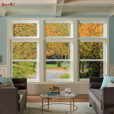 China Sliding American Style Residential Soundproof Aluminum Double Hung Windows Manufacturer Wholesale for sale