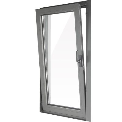 China Swing Baivilla Powder Coated Aluminum Tilt And Turn Hurricane Impact Proof Glass Windows for sale