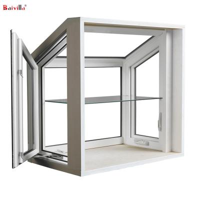 China Good Quality Aluminum Swing Window / China Garden Hurricane Windows Impact for sale