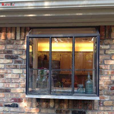 China Aluminum Swing Garden Windows With Tempered Glass For USA Hot Sale for sale