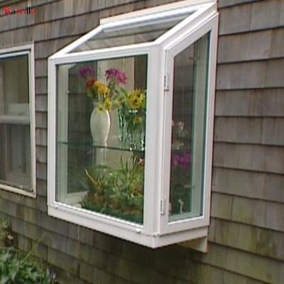 China Modern Swing Double Glazed Aluminum Soundproof Window Aluminum Garden Windows for sale