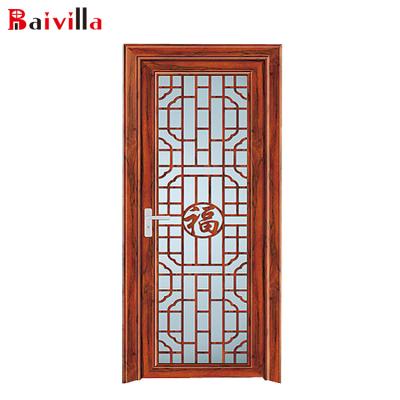 China China Design Bedroom Weatherproof Doors Design Aluminum Frosted Glass Door $79 for sale