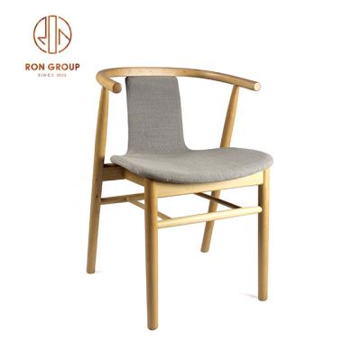 China Modern Custom Coffee Shop Tea Restaurant Wooden Chinese Style Chair for sale