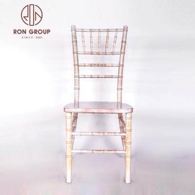 China Wholesale Hot Sale Hotel Wedding Event Wooden Chiavari Chair High Quality Banquet Dining Chair for sale