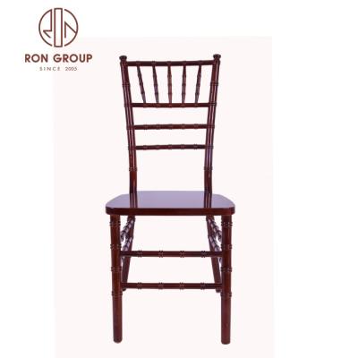 China High Quality Outdoor Dining Cafe Wedding Joint Furniture Bamboo Wooden Chair for sale