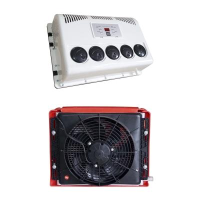 China Hot Selling Truck 24v, Online Store Battery Powered Electric Parking Air Conditioner 12v Air Conditioner For Truck 51*37*27CM for sale