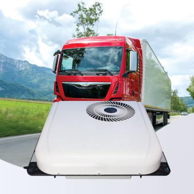 China Best 24v Truck Air Conditioner Parking Cooler, 12v 24v Electric Heavy Duty Car Truck Cabin Sleeper Air Conditioner 90*80*15cm for sale