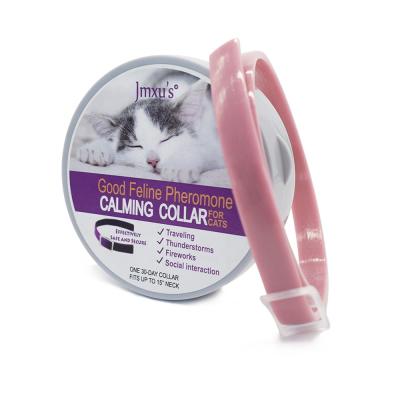 China High Rating Viable Quality Cat Calming Collar Combine With Luminous Cat Diffuser Feline Pheromone Soothing Calming Collar For Cats for sale