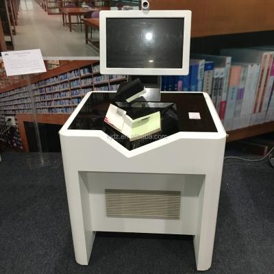 China Library EM&RFID auto-checkout library book security system for sale