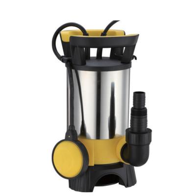 China Family Houses 900W Heavy Duty Electric Dirty Float Switch Stainless Steel Dirty Submersible Sewage Pump for sale