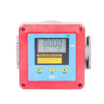 China Aluminum Aluminum Fuel Dispenser Plastic Digital Oil Flow Meter For Diesel Pumps for sale