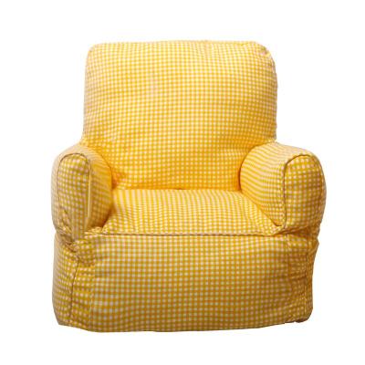 China Sofa Chair Factory Direct Grid Children's Sofa Mini Children Room Sofa Chair Single Sofa for sale