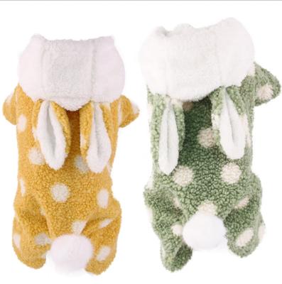 China New Sustainable Pet Clothes Autumn Christmas Devil Plush Sweater Teddy Dog Cat Clothes Small Dog Clothes for sale