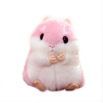 China Eco-Friendly Plush Handbag Pendant Plush Key Chain Hamster Key Chain 3D Key Chain for sale