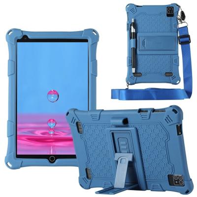 China New Arrival Anti-fall Tablet Case Portable Shockproof Super Slim Silicone Case Back Cover With Stand For 8 Inch Tablets for sale