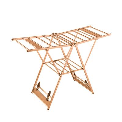 China Behind The Doors/On Walls Balcony Clothes Dryer Hanger Rack Aluminum Folding Laundry Clothes Drying Rack For Laundry for sale